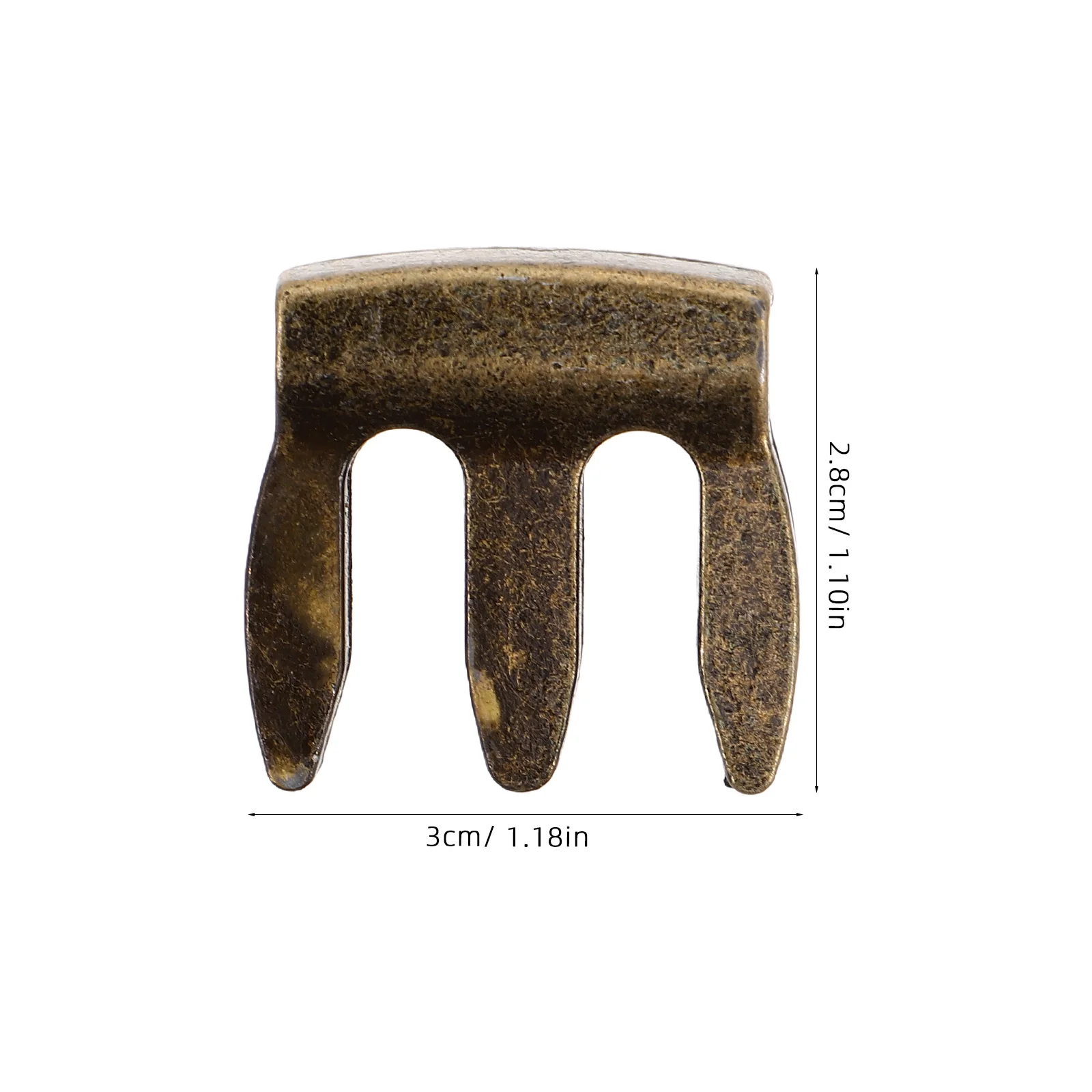 Metallo Violino Pratica Muto Artiglio Design Attacco Riduttore di volume Accessori per violino durevoli Forniture Trombone Pratica Muto