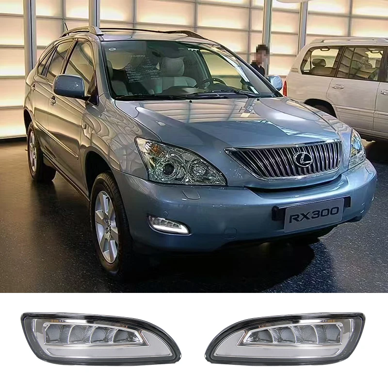 

For 2003-2009 Lexus RX300 330 350 HARRIER Front Fog Light Assembly Daytime Running Light Front Bumper Light
