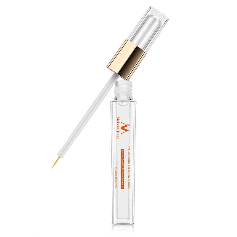 Meiyanqiong Cílios Crescimento Enhancer, Tratamentos Medicina Natural, Lash Soro Mascara, Alongamento, 3ml