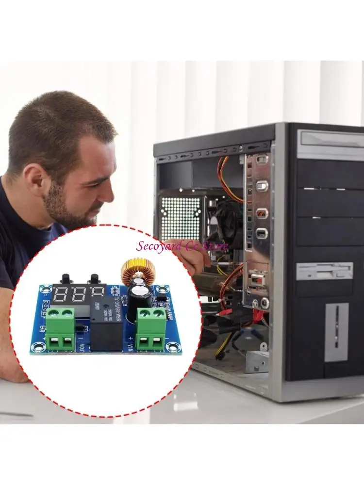 N3UC XH-M609 2pcs Voltages Protector Low Voltages Protecting For Rechargeable Batteries Prevents Overdischarge Damage