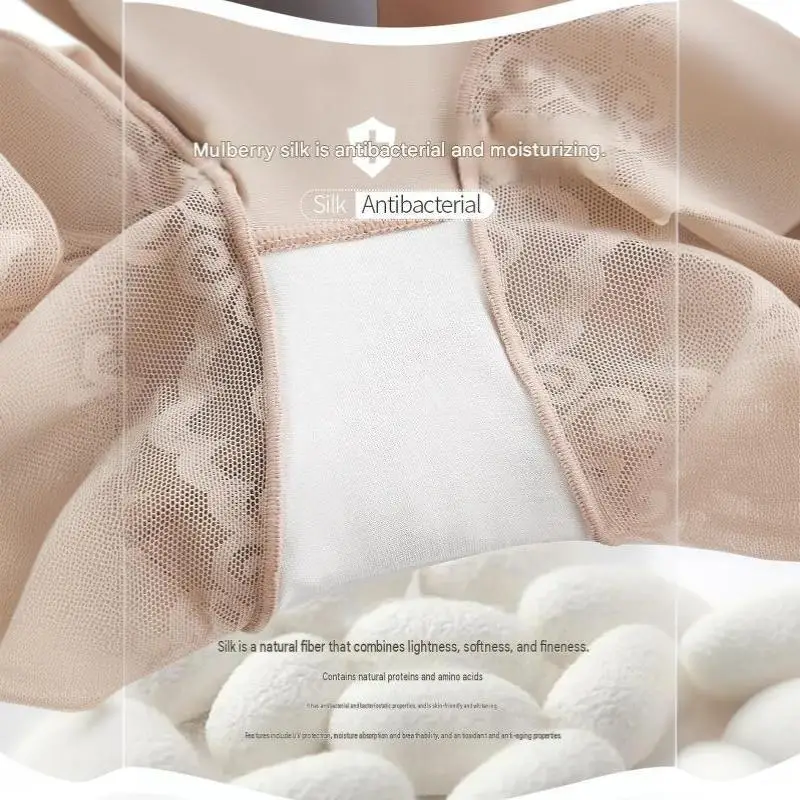 Hochgeschnittene Spitzen-Shaping-Höschen, atmungsaktiv, Bauchkontrolle, Po-Lifter, Postpartum-Schlankheits-Hüft- und Taillentrainer-Unterwäsche für Frauen – Detail 9