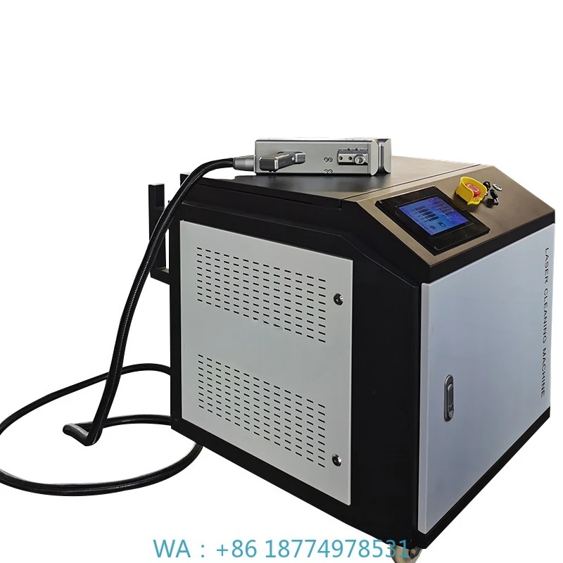 for Industrial Metal Cleaning Cleaning Machine CE Certified Rust Removal Machine 200W Pulsed Fiber Cleaner