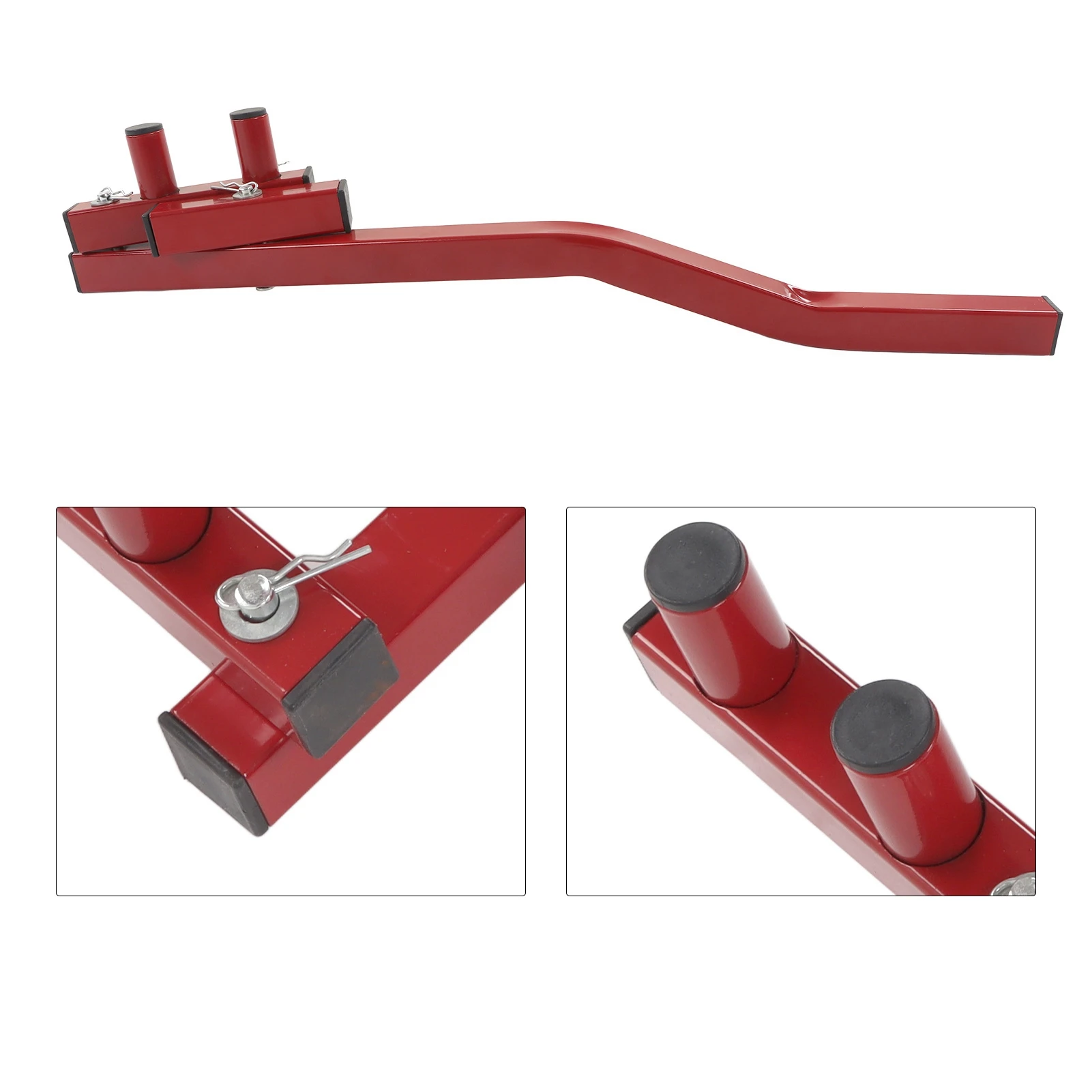 Deck Board Straightener Red Coated  Decking Straightening Tool Multi Angle Easy To Use Wear Resistant for Woodworking