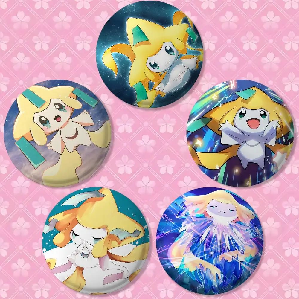 Cartoon J-Jirachi Cover Brooches Funny Meme Badge Fashion Jewelry Gifts