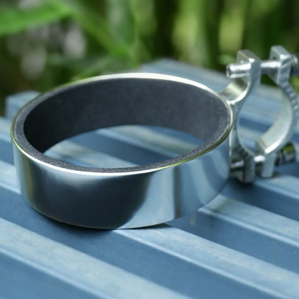 

Metal Clamp Cycling Water Bottle Cage Leather Material Aluminum Cycle Cup Holder Handlebar Portable