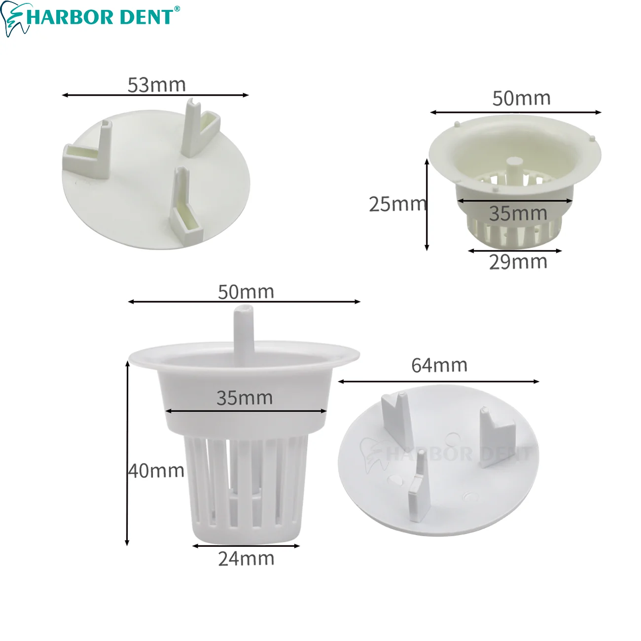 Dental Chair Cuspidor Filter Short Long Disposable Spittoon Filter Cover Screen Mesh for Dentistry Clinic Material