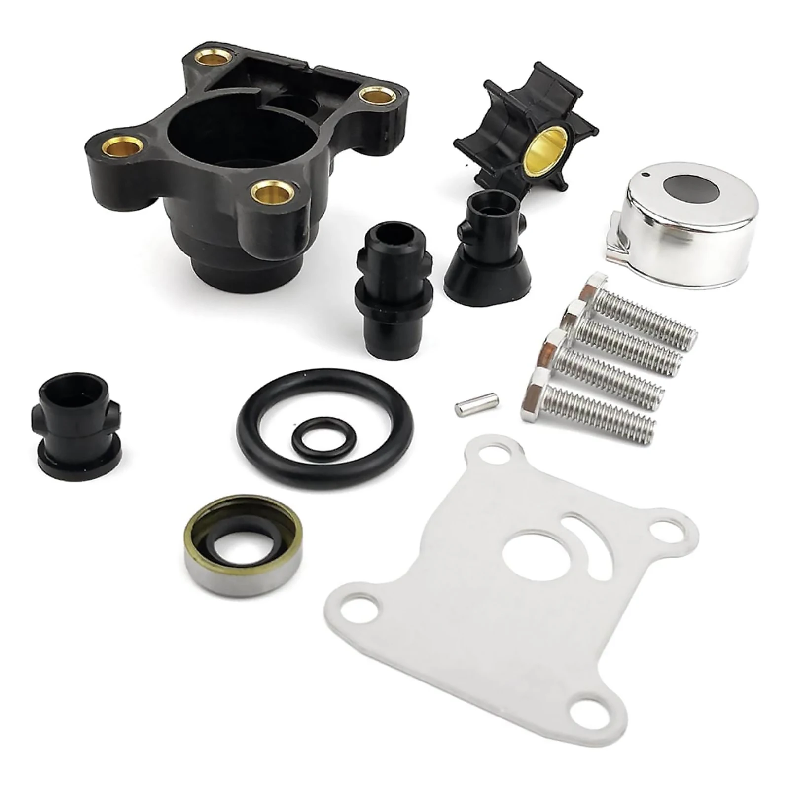 1 Set For Johnson/Evinrude Engine Pumps 394711 Boat Water Pump Impeller Repair Kit For Johnson Evinrude 8-15 HP Outboard Motors