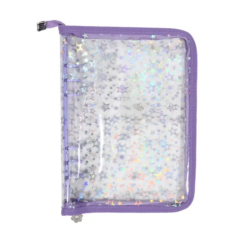 Aufkleber-Organizer-Ordner A5 Aufkleber-Sammelalbum Wiederverwendbare Aufkleber-Taschen und Transparente Wasserdichte Reißverschluss-Aufbewahrungshüllen – Detail 32