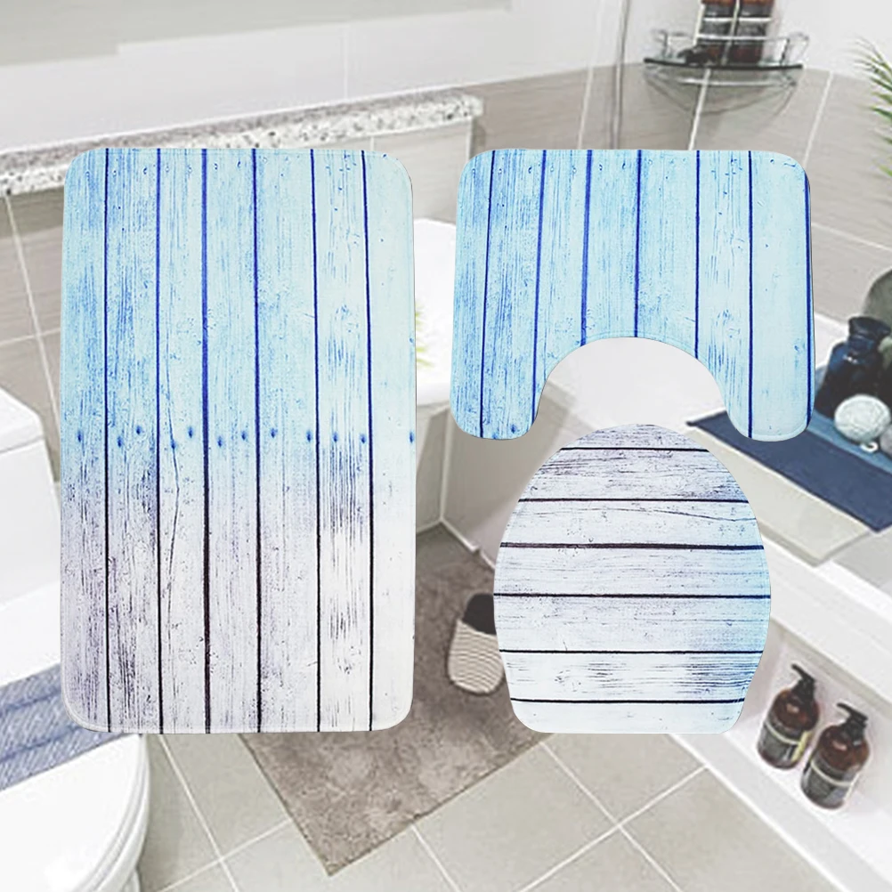 

toilet mat closestool mat set toilet rug set bathroom mat toilet floor mat set