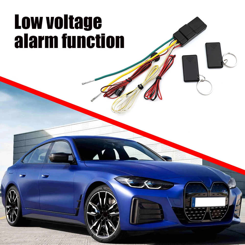 2.4GHzRFID Car Alarm System Universal Wireless Car Immobilizer Engine Lock Intelligent Anti-Hijacking Circuit Cut Alarm Device