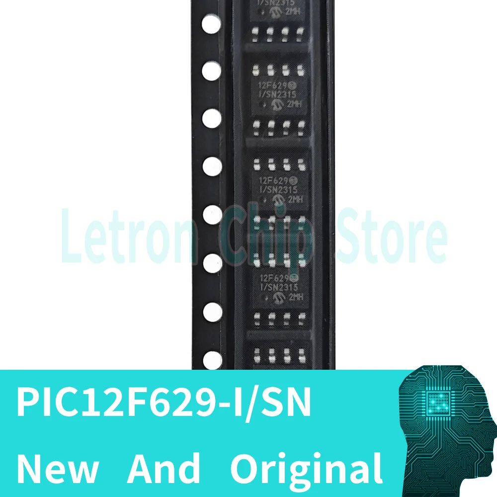 10PCS PIC12F629-I/S… - image