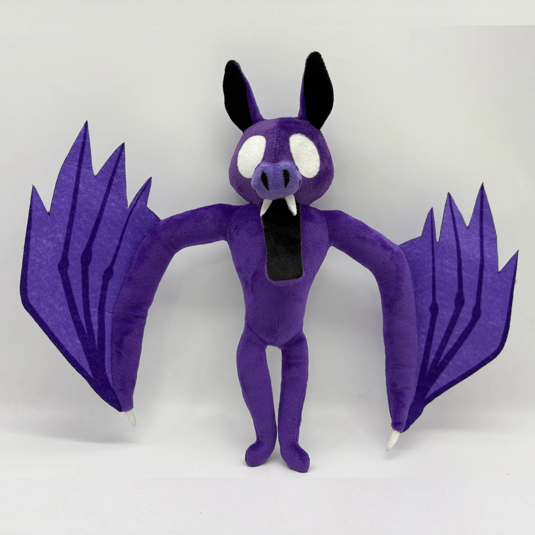 Purple Bat 99 Night Plush Toys Peripherals Game 99 In The Forest Bat Wing Stuffed Dolls Holiday Gifts  Room Party Decoration