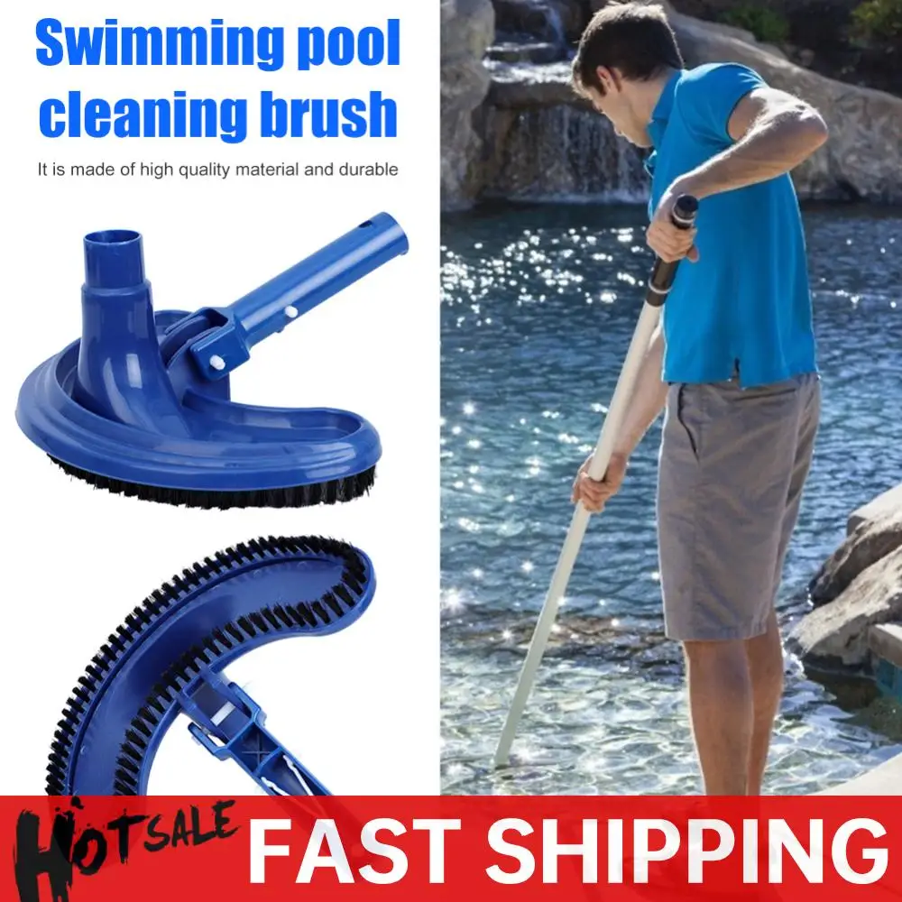 Swimming Pool Vacuum Cleaner Tool Suction Head Pond SPA Fountain Cleaning Brush