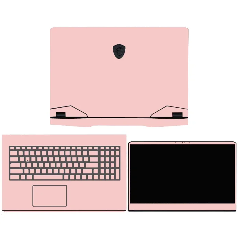 Laptop Skins Film for MSI GP76 GE76 GF76 GT77 GS77 GE78 Anti-dust Slim Vinyl Stickers for MSI GF66 GE66 GL66 GS66 decal