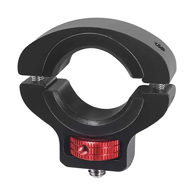 

JABS-1/4 Screw Bicycle Clip Bike Handlebar Clip Holder Clamp For Insta360 ONE Action Camera Accessories Black+Red