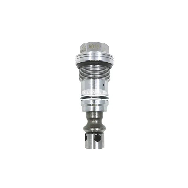 Excavator Accessories Construction Machinery Parts Suitable for Komatsu PC200-6 Compensation Valve (Length: 117mm, Thread: 36mm)