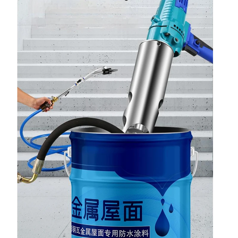 220V/1500W Portable Polyurethane Putty Paint Coating Multifunctional Cement Grouting Machine High Pressure Waterproof Spraying