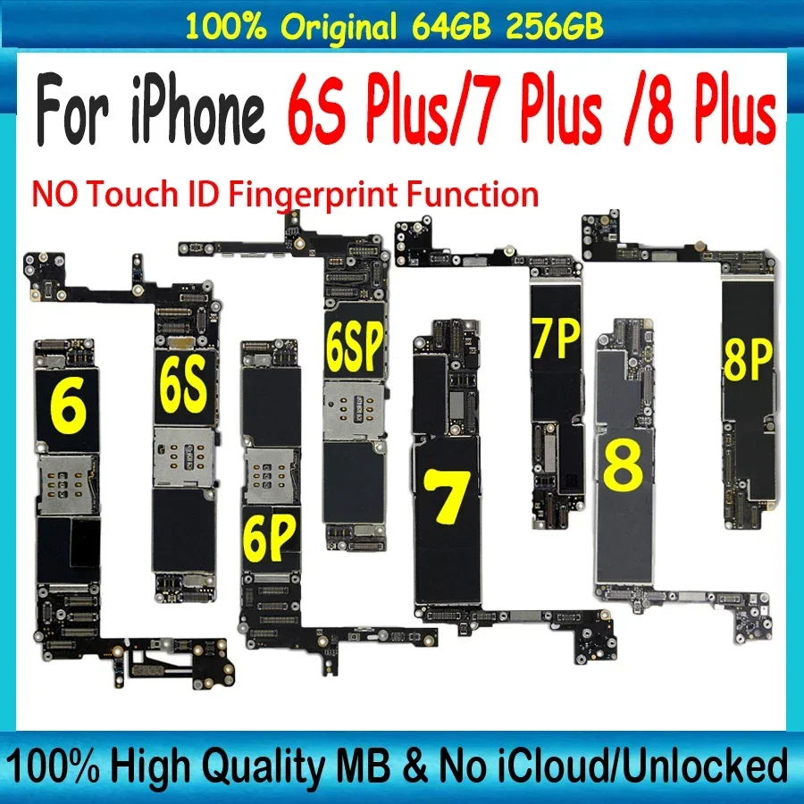 Original For iPhone 8 Plus 7 Plus 6 Plus 6s Plus Motherboard