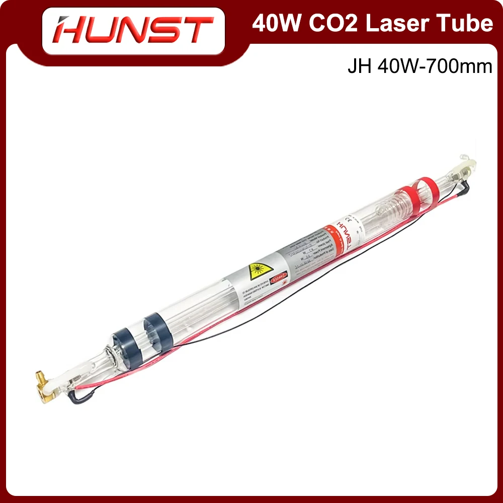 Hunst 40W Co2 Laserbuis Diameter 50mm Lengte 700mm Geschikt voor graveer- en snijmachine