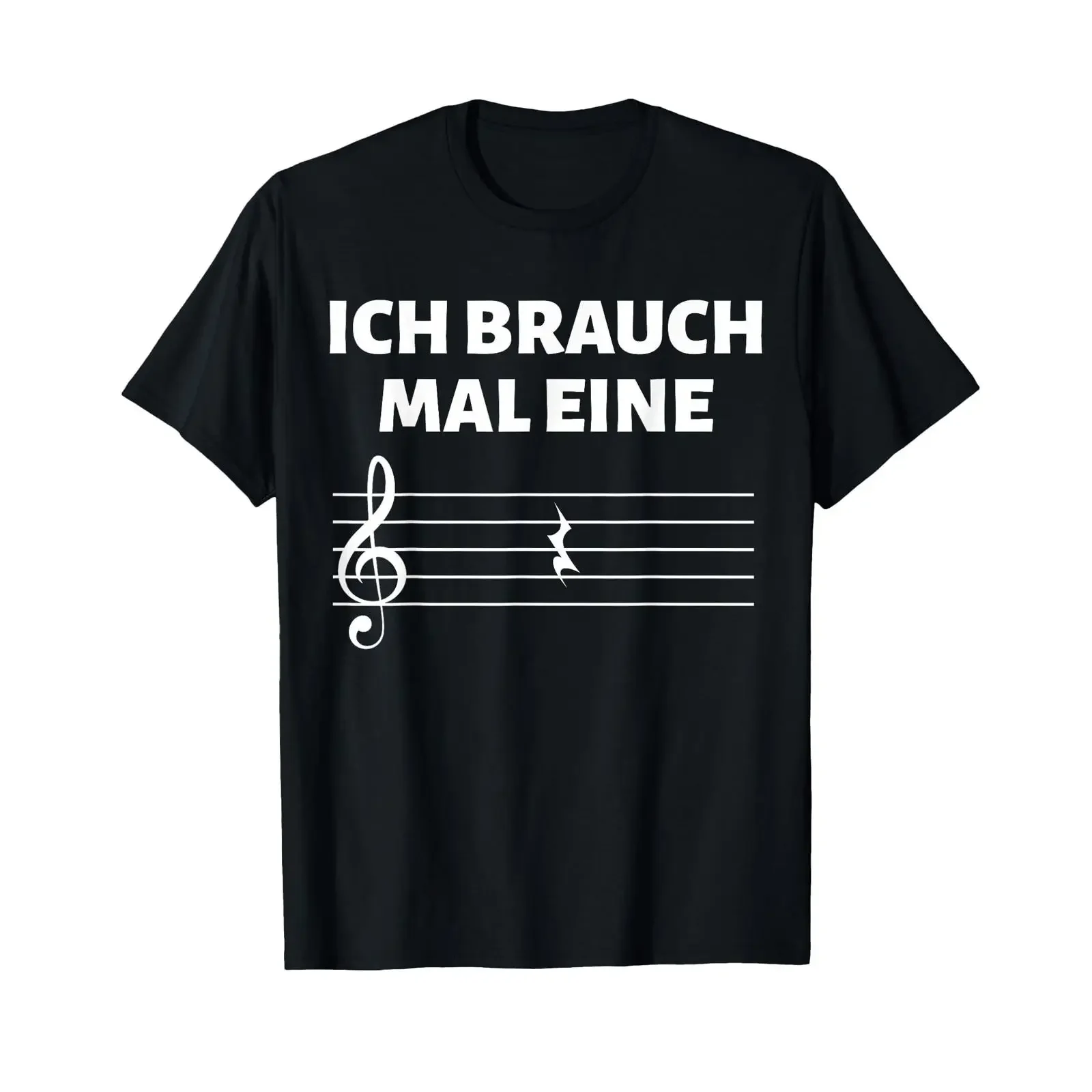 T shirt with German text Ich braucht mal eine Pause Musician I Need Time A vintage Washed fashion Versatile Unisex Soft Stylish