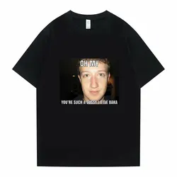 Funny New Mark Zuckerberg Meme Essential Tshirt Oh My Youre Such A Sussy Little Baka T-shirt Mens Womens Fashion Loose Tee Shirt