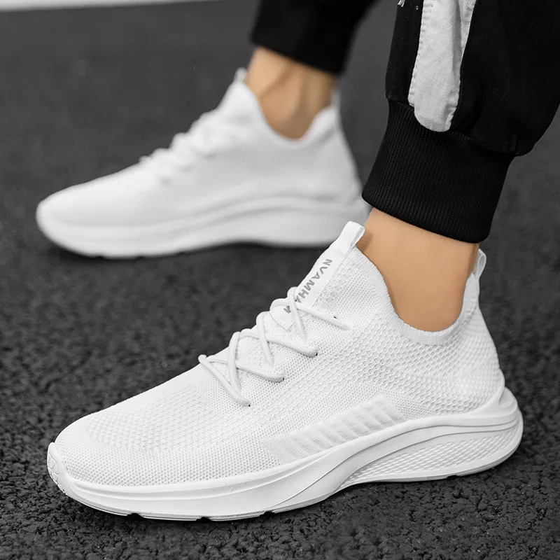 2024 Men\'s Elevator Shoes Sneakers Invisible 6cm Sports Shoes Man Summer Height Increasing Shoes Large Size Mesh Shoes for Men