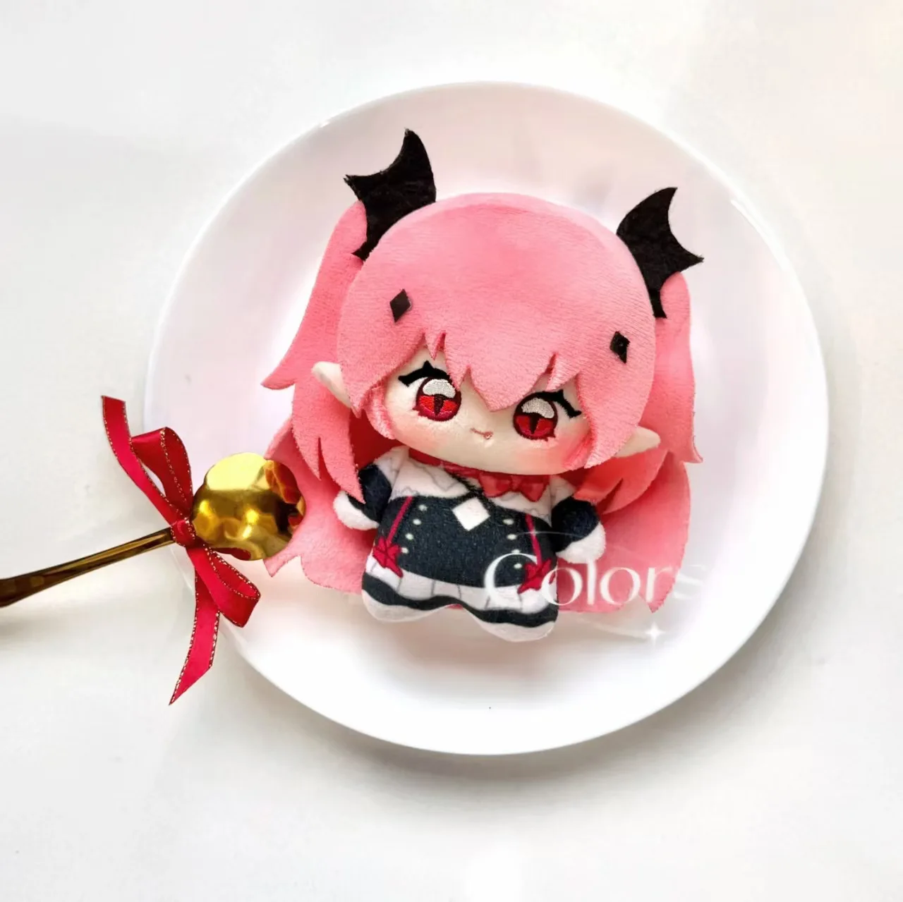 

10CM Anime Game Seraph of the end Krul Tepes Cosplay 10cm Cotton Body Plush Doll Pendant Keychain Stuffed Toys Gift