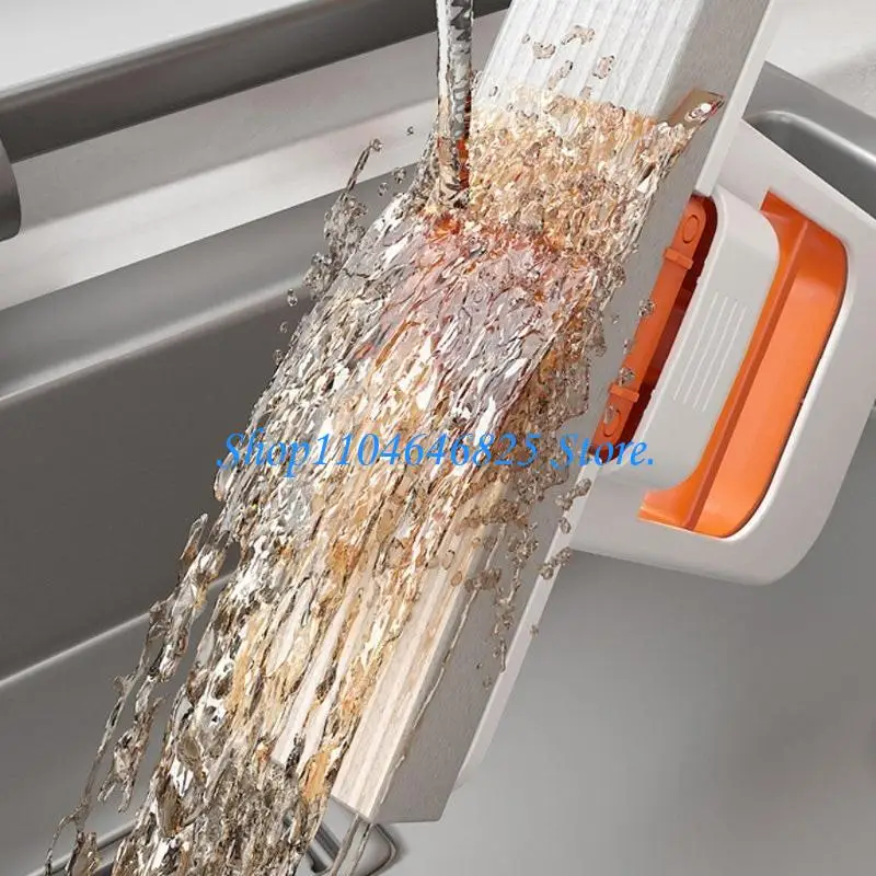 Space Saving Foldable Mop Quick Stain Erasers Strong Absorbent Desktop Foam Mop