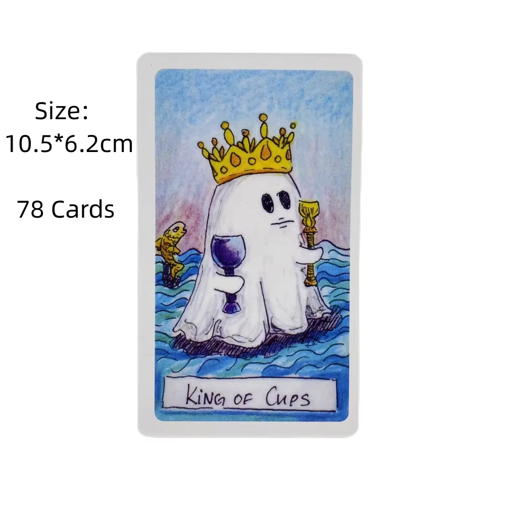 لطيف شبح التارو سطح السفينة مجموعات الالعاب سطح التارو أوراكل بطاقة العرافة الأسرة اللعب هدية عيد ميلاد حفلة الترفيه مجلس لعبة