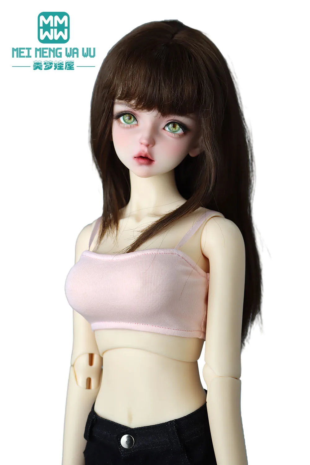 1/3 60cm DD SD BJD Puppenkleidung Spielzeug Gelenkpuppen Mode-Trägertop T-Shirts Geschenk für Mädchen – Detail 17
