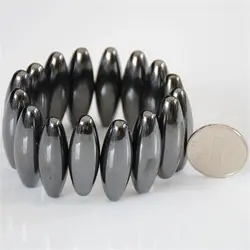 plating Lodestone Magnetite Tumbled Stone Wicca Massage Healing Energy Gemstones Natural Hematite Magnetic Children's Toys