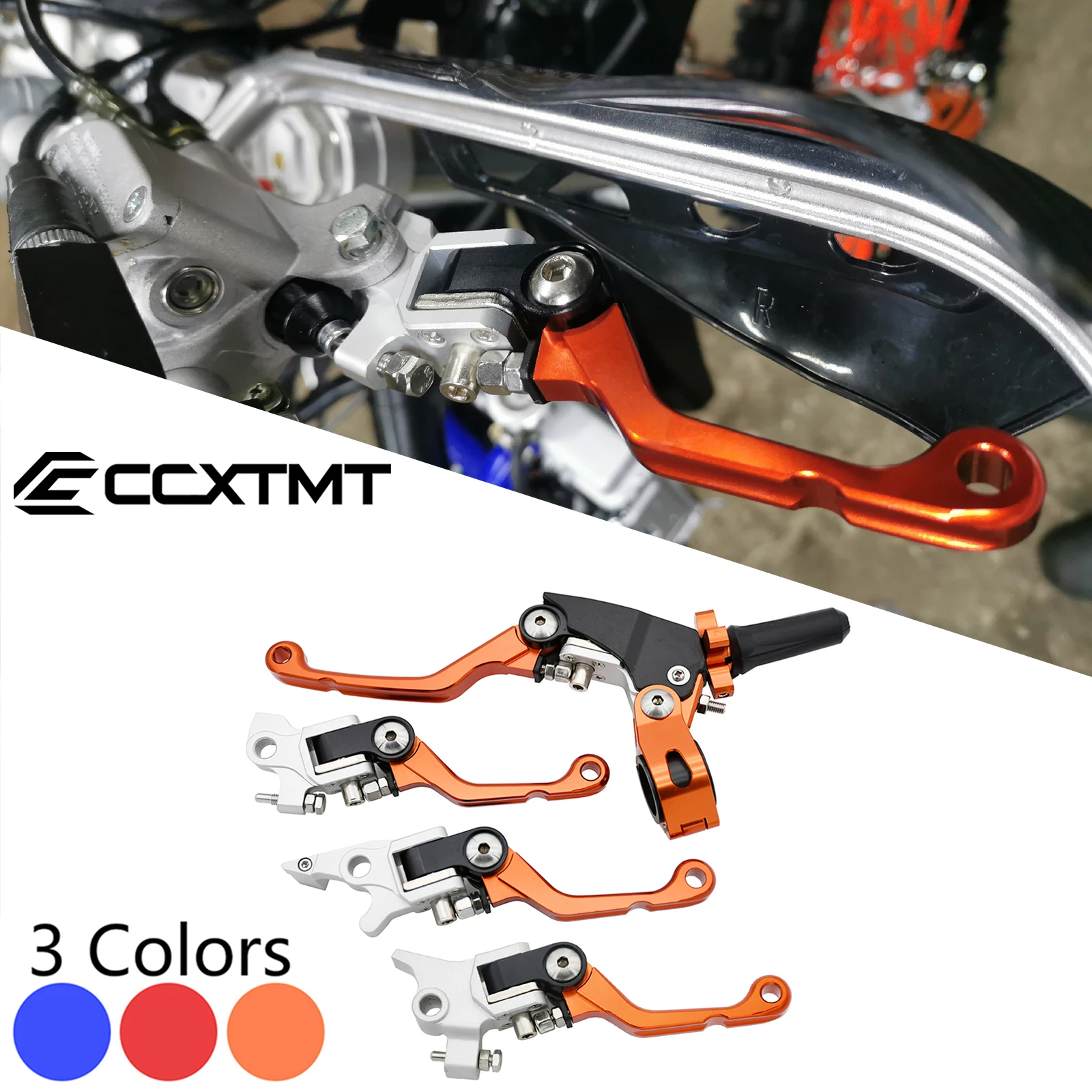 For Honda CRF250X CRF450X CRF250R CRF450R CRF125F CRF150F CRF230F CRF250F CR125R CR250R Motorcycle CNC 22mm Brake Clutch Lever