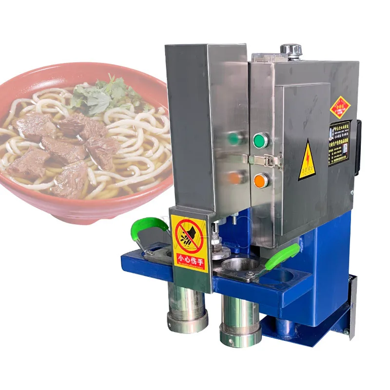 Commercial Vertical Horizontal Hydraulic Noodle Machine Small Electric Potato Flour Rolling Noodle Machine
