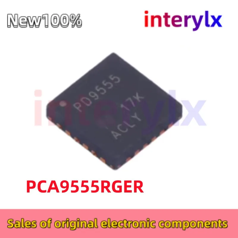 5Pcs/Lot Brand New Original PCA9555RGER PCA9555 Silkscreen PD9555 SMD QFN24 I/O Expander