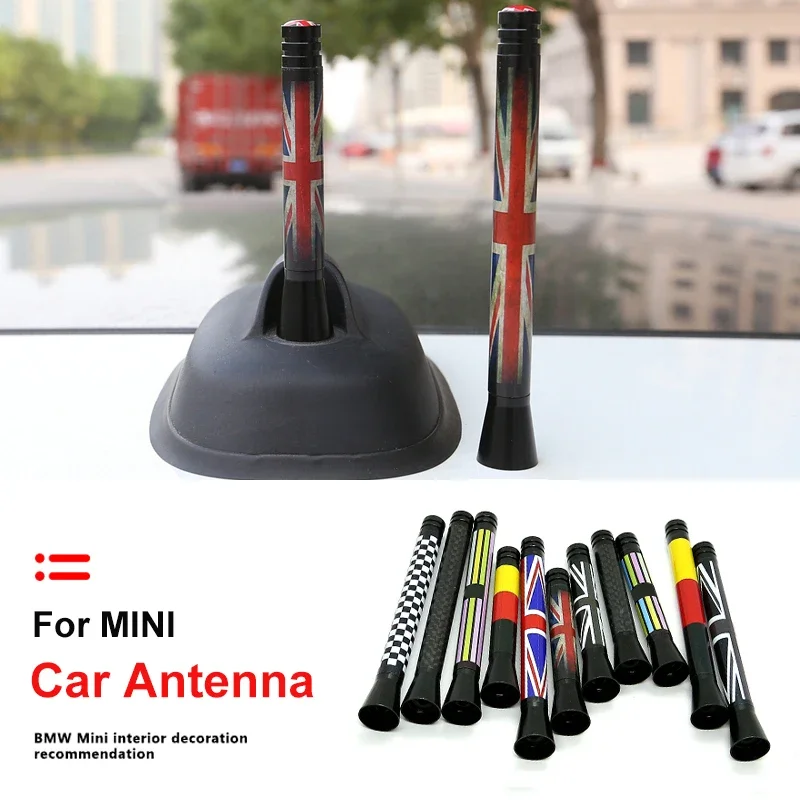 

Car Aerial Antenna FM Cover Decor Case For Mini Cooper S JCW One R50 R53 R55 R56 R60 R61 F54 F55 F56 F60 Countryman Accessories