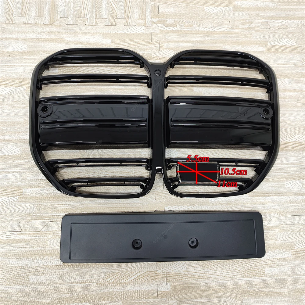 ل BMW 4 سلسلة G22 G23 M-Sport 420i 430i 435i M440i 420d 2020-2025 سيارة الجبهة مركز مصبغة الشوايات شريحة مزدوجة Bodykit ضبط