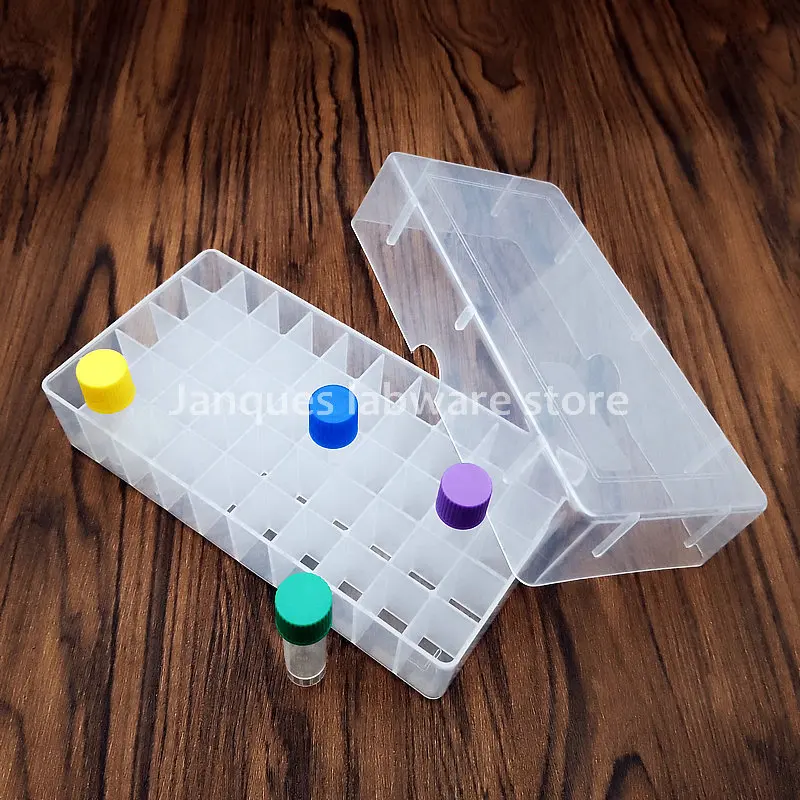 Boîte de rangement de tubes de congélation en plastique de 1.8ml + une pièce de 50 évents pour expérience
