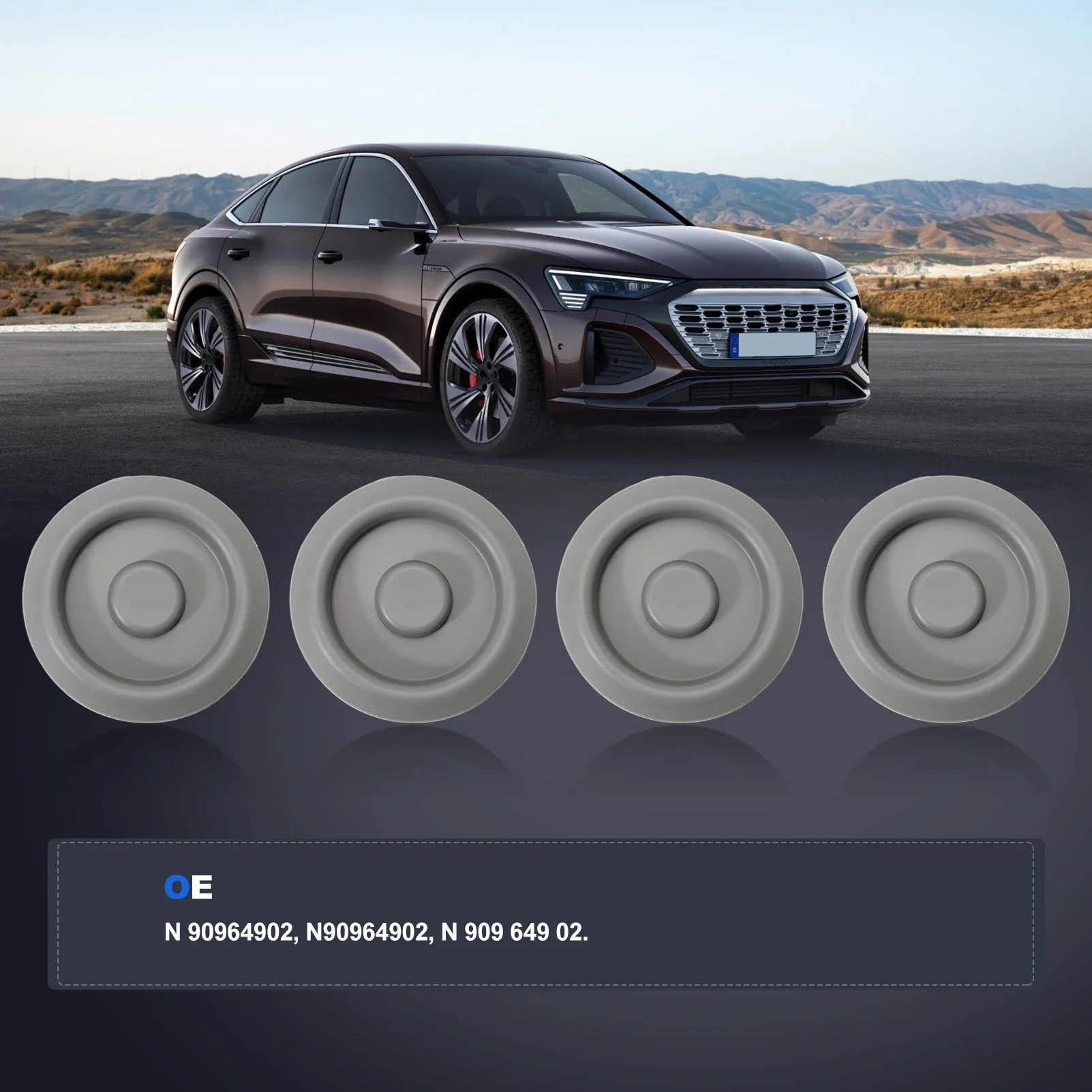 

10PCS 40mm Grommet Underbody Plugs Rubber Plugs FOR AUDI A3 Q3 VW N90964902