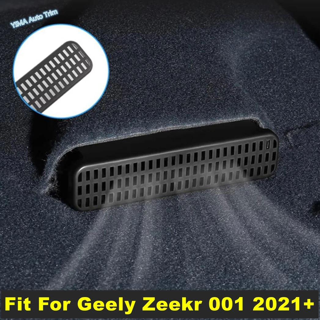 Car Seat Bottom AC Air Duct Vent Anti-blocking Plastic Protection Cover Kit Interior Accessories For Geely Zeekr 001 2021 - 2023