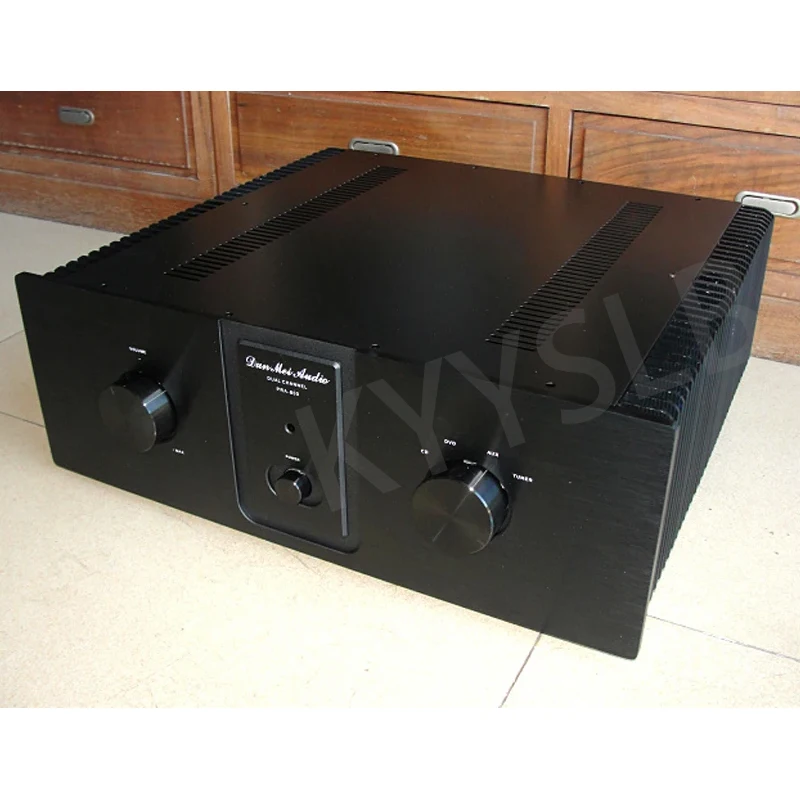 Kyyslb 435*390*160mm amplificador chassis caixa casa diy gabinete amplificador de som de áudio em casa caso escudo