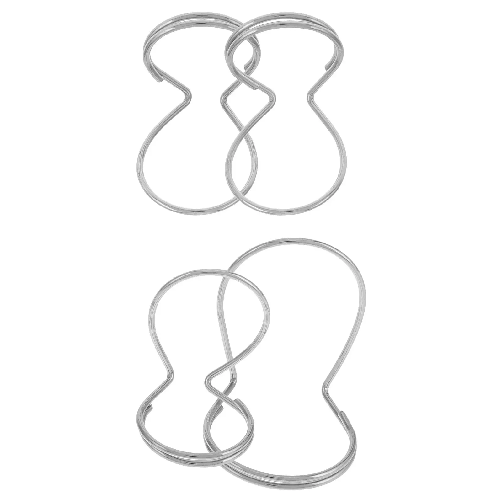 

4Pcs Metal Guitar Fingerpicks Set Ergonomic Adjustable Fit for Acoustic Electric Bass Guitar Banjo Ukulele Fingerpicking