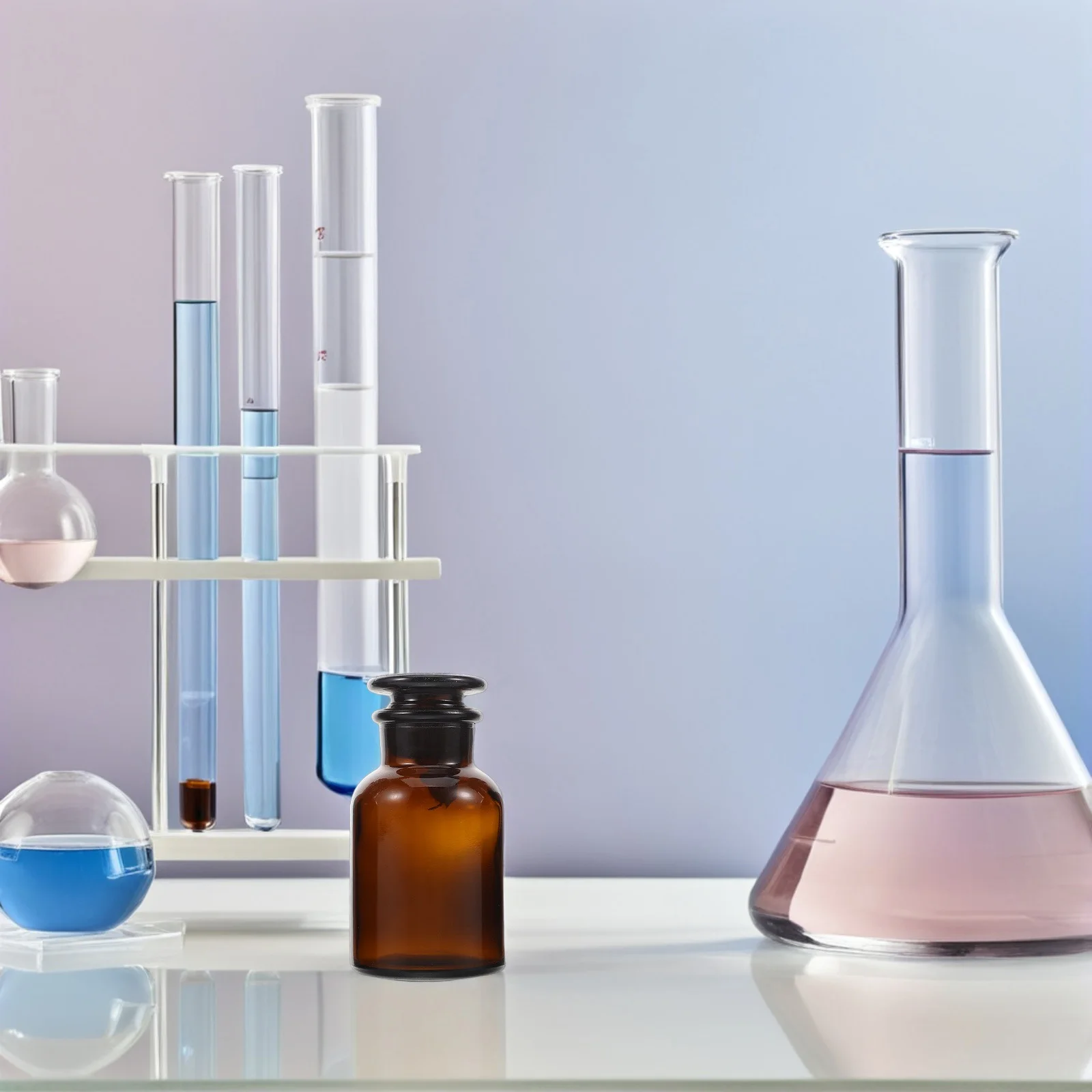 

3Pcs Brown Reagent Bottles Wide Mouth Lab Glass Bottles Airtight Seal Dropper Bottle Chemical Storage Oils Uv Protection