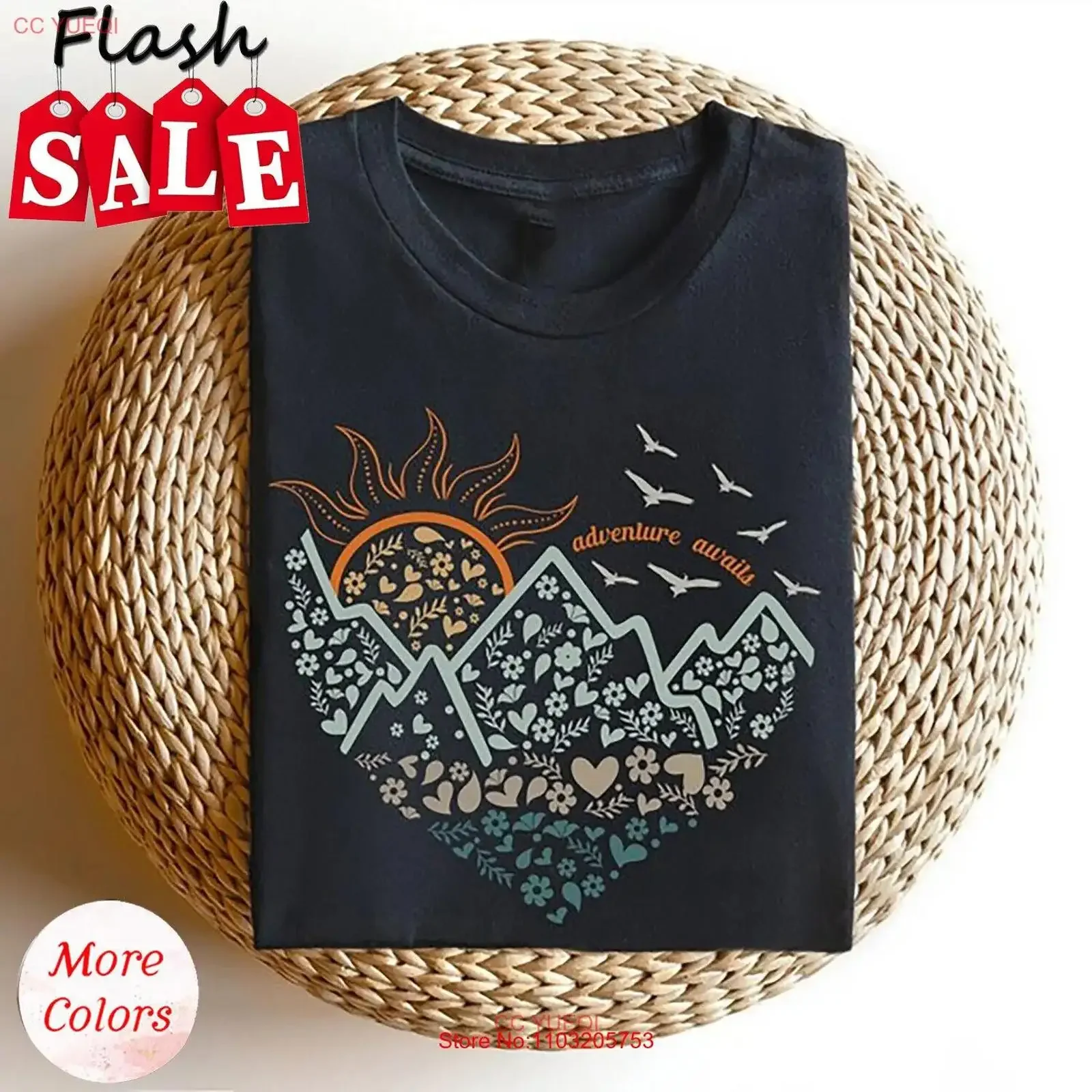 

Футболка Adventure Awaits Nature Camp Lover The Great Outdoors, винтажная стираная мужская слегка удобная модная универсальная футболка