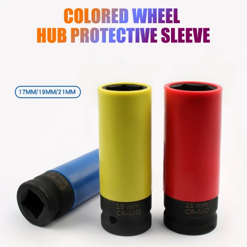 Juego tuercas impacto pulgadas, accesorios para coche, enchufe Impacto Profundo