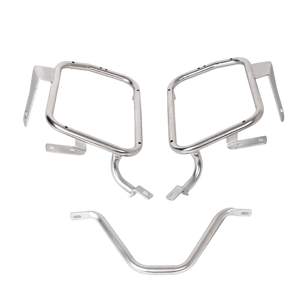 Motorcycle Stainless Steel Side Box Bracket MotorBike Side Luggage Rack Saddlebag Steady Frame Kits for Suzuki V-Storm 250 DL250