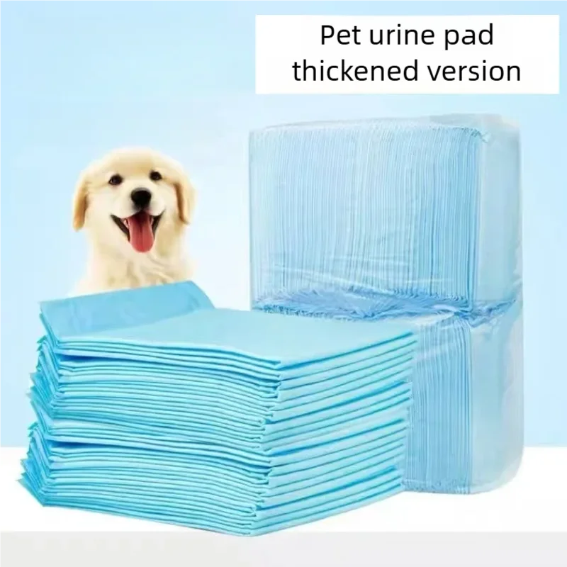Couches absorbantes jetables pour chiens, 100/50/20/10 pièces, coussinets de formation pour chiots, tapis de Surface à séchage rapide, coussin propre, fournitures pour chiens