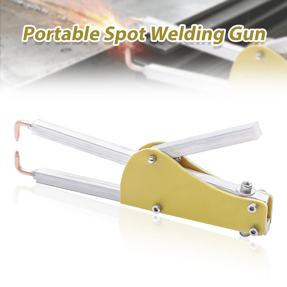 Portable Compact Spot Welding Gun, 4.84 Inch Seam Welder for Auto Body Sheet Metal Repair Work Car Repair Welding