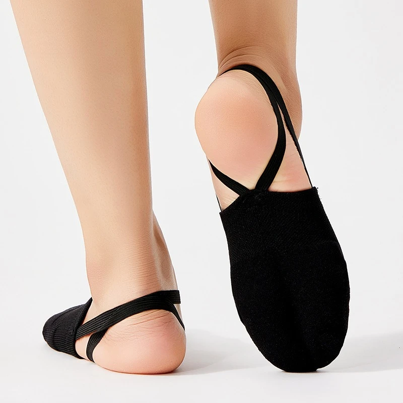 Ragazze Ginnastica ritmica Donne Bambini adulti Mezza suola Jazz Balletto Danza Mezza punta Donna Scarpe da danza del ventre