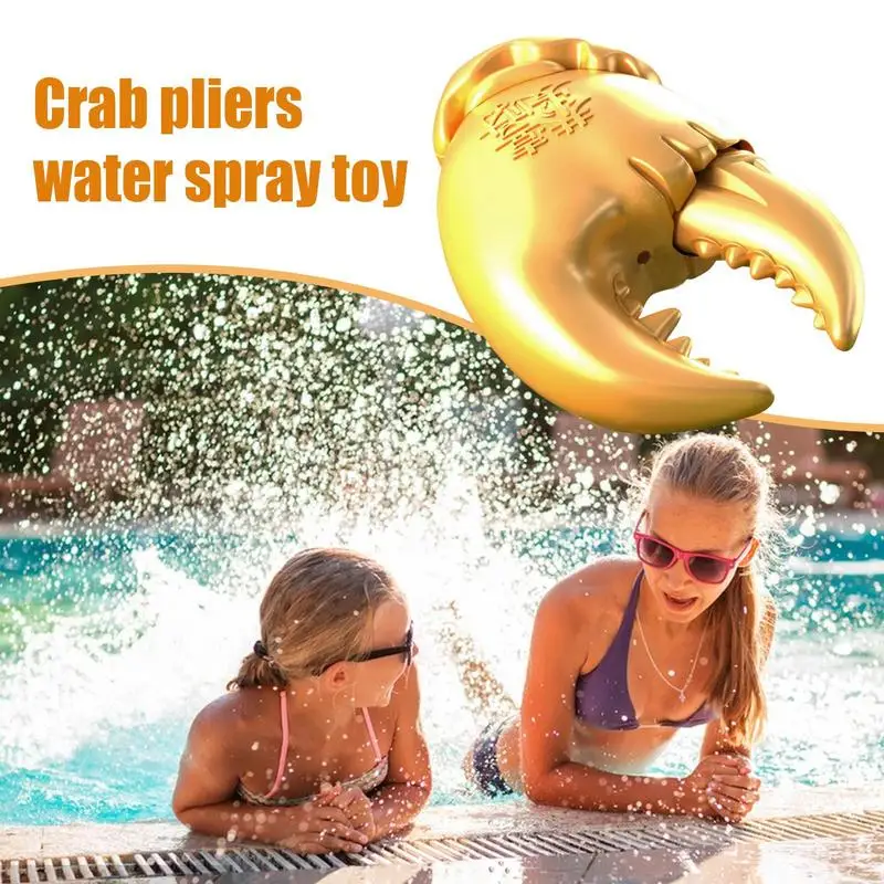 

Pool Soaker Toy Novelty Pool Squirter Toy For Girls Kid-Friendly Water Toys Fun Pool Squirt Toys With Crab Claw Shape For Pool