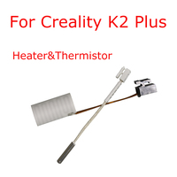For K2 Plus Hotend Thermistor Ceramic Heating Tube High Thermal Conductivity for Creality K2 Plus heating Block Accessories